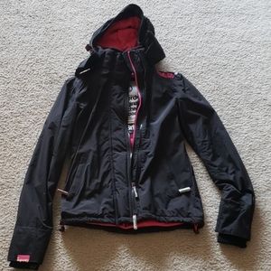 Pink XS Superdry windcheater
